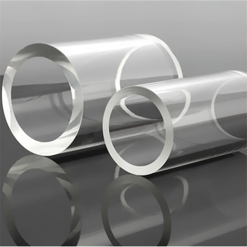 Borosilicate Glass Column,  Diopter Tube, Height 100mm, Thickness 5mm  or  7mm  or 10mm