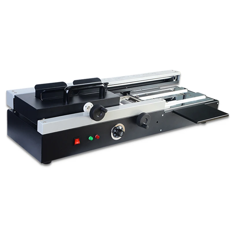 220V~240v Hot melt glue binding machine Binding length 32cm automatic heating hot melt bookbinding machine