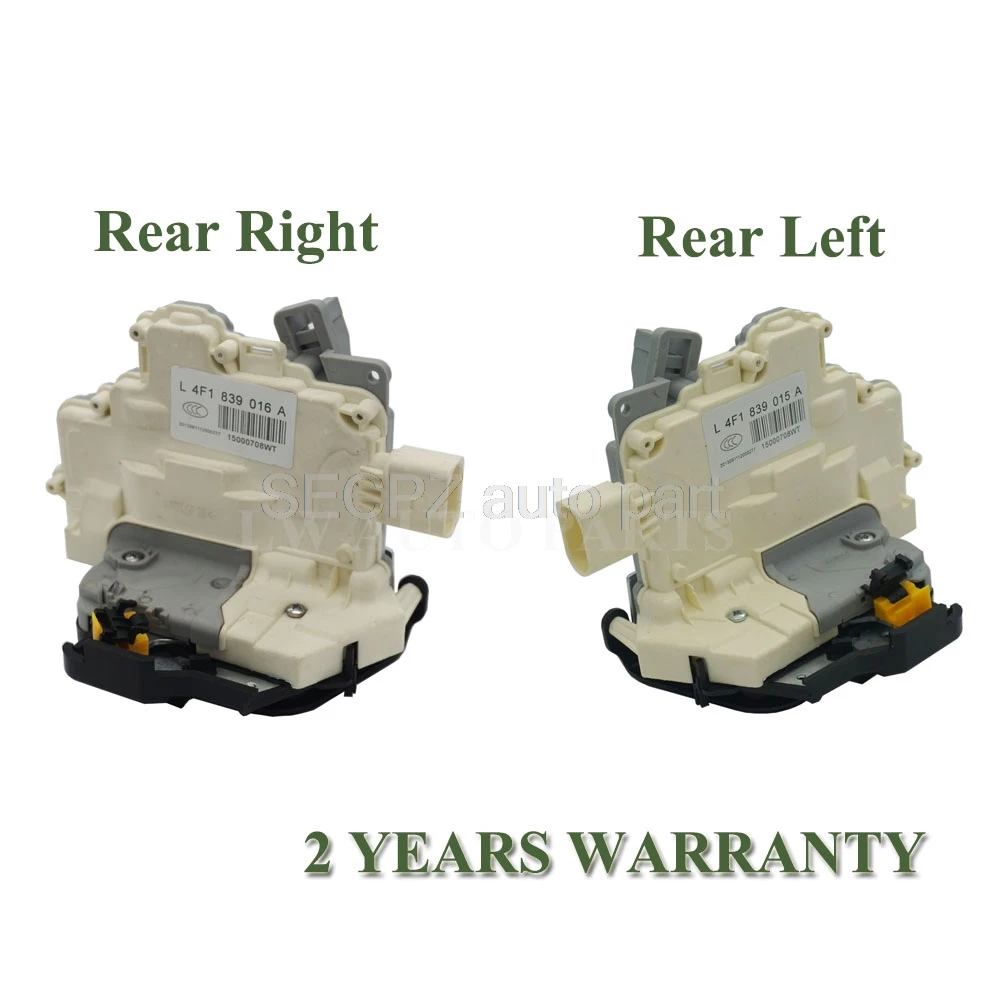 4F0839016 4F0839015 4F1837016 4F1837015 Front Rear Left Right 4 Door Lock Latch Actuator For Audi A3 A4 A6 C6 A8 R8 Seat Exeo ST
