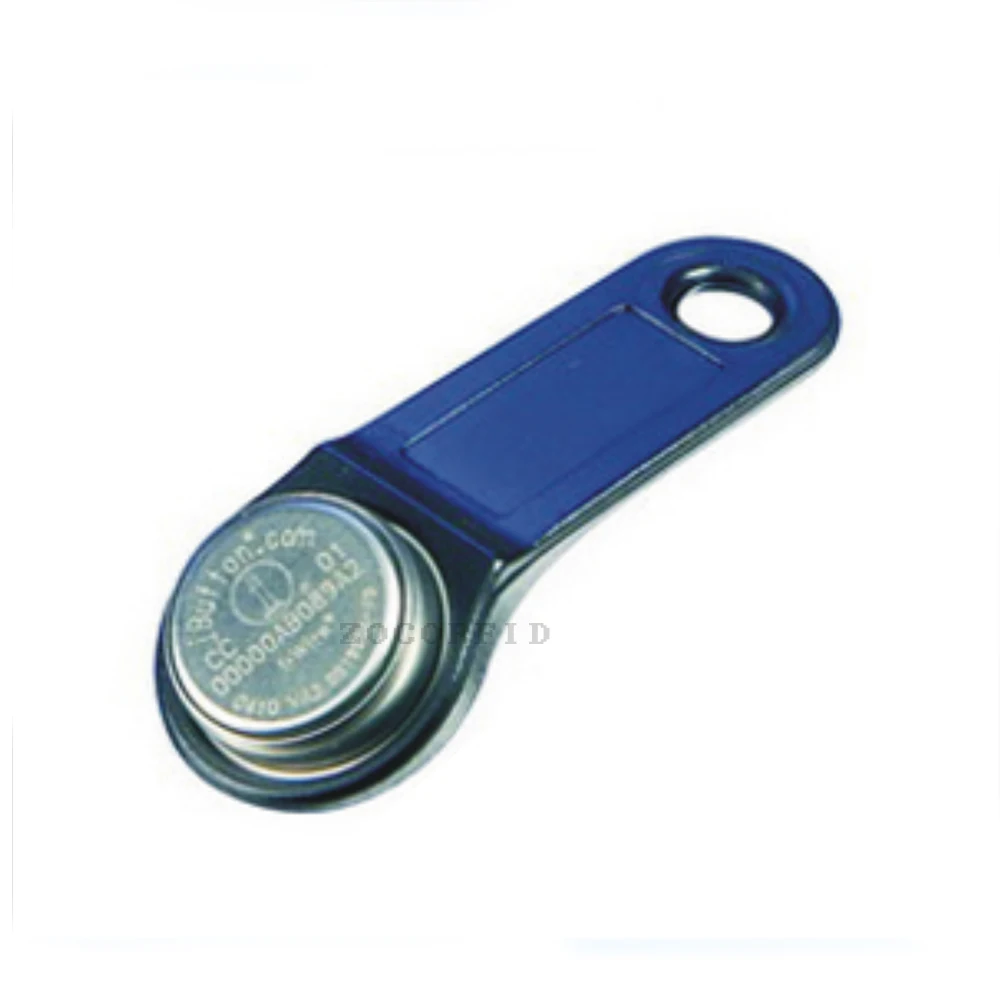 TM1990A Dallas iButton TM Card Key Tags with Handle DS1990A-F5 Non Magnetic keychain for Access Electronic Lock