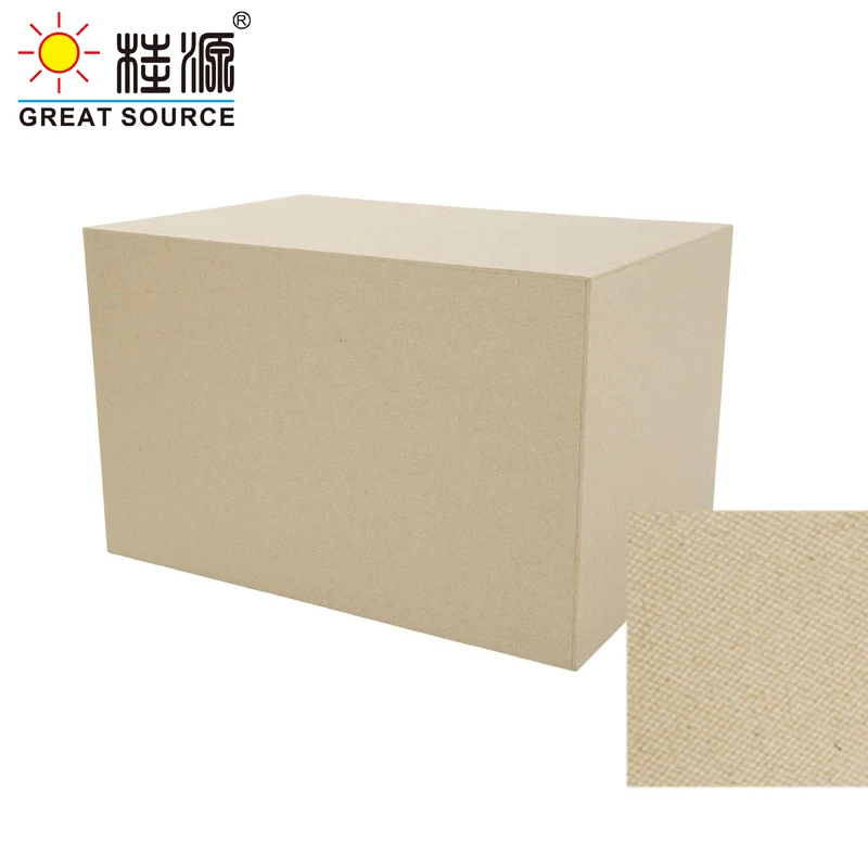 MQQ 2 Layers Cabinet Cardboard Offic Desk Top Orgainzer Home Storage 3 Drawers CabinetBeige Faux Linen Natrual Wood Paper (2PCS)