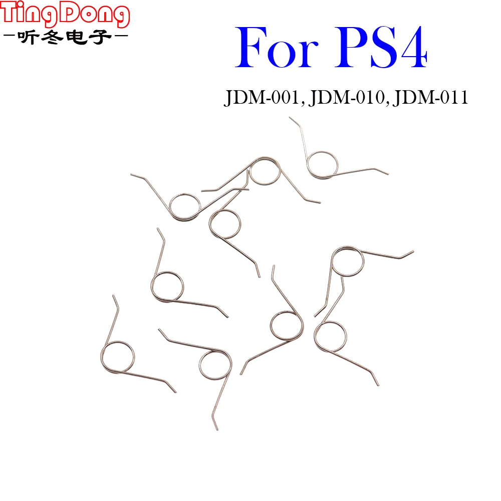 Tingdong controlador de ps4, botão de substituição com gatilho l2 r2, 100 peças