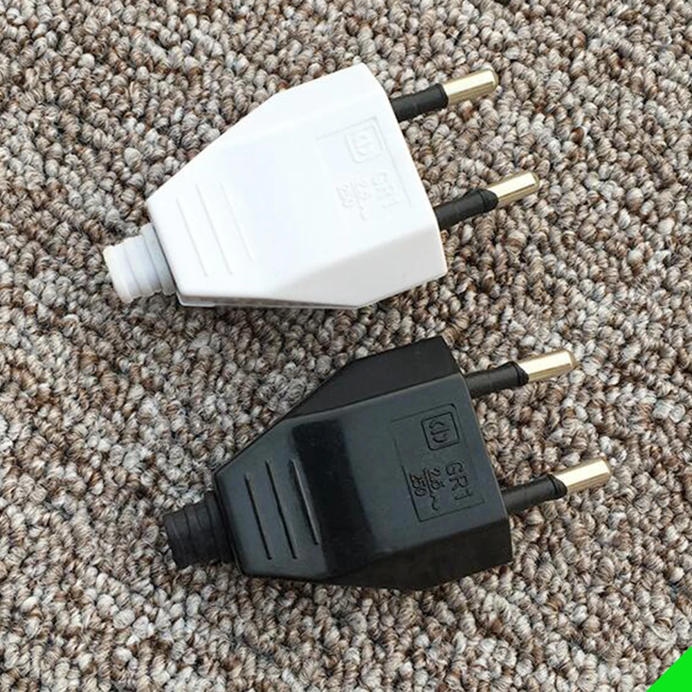 4.0mm EU Male Female Butt VDE Power Cord Plug Power socket Europ EU plug Light-fixture 2 core Connection Plug.