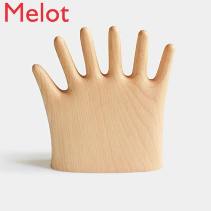 

Wood Carving Ring Jewelry Storage Rack Jewelry Display Personalized Creative Fun Desktop Decoration Living Room Decoration