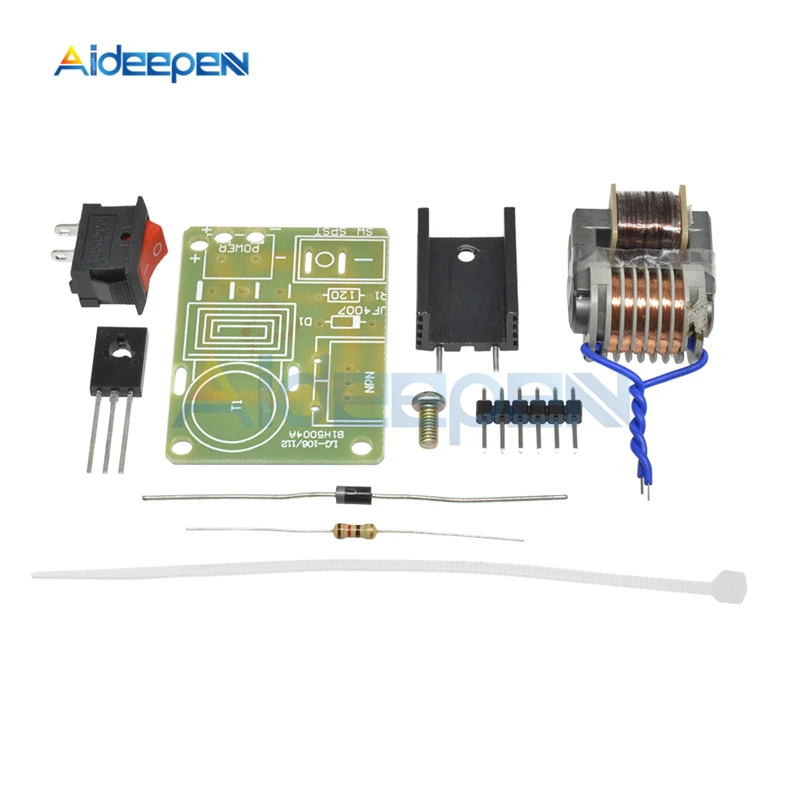 アーク発生器,高電圧15kv dc,周波数18650 V,ローカリゼーション変換器,ソーラーパネルアップ,3.7 diyキット,uコア,スイート