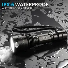 Waterproof Tactical LED Flashlight #3