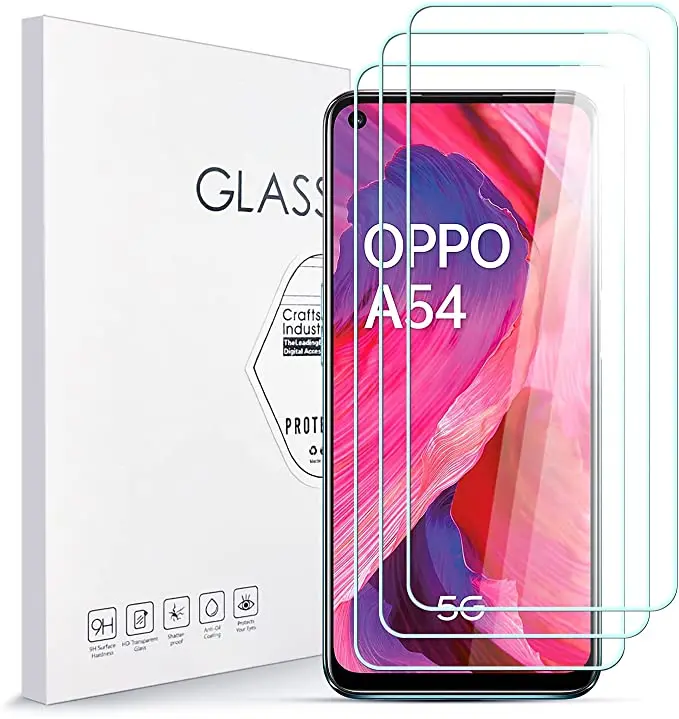 

Screen Protector For OPPO A91 A72 A73 5G A92 A5 A9 2020 Phone Tempered Glass For OPPO A53 A52 A54 A55 A32 A31 A74 A35 Glass