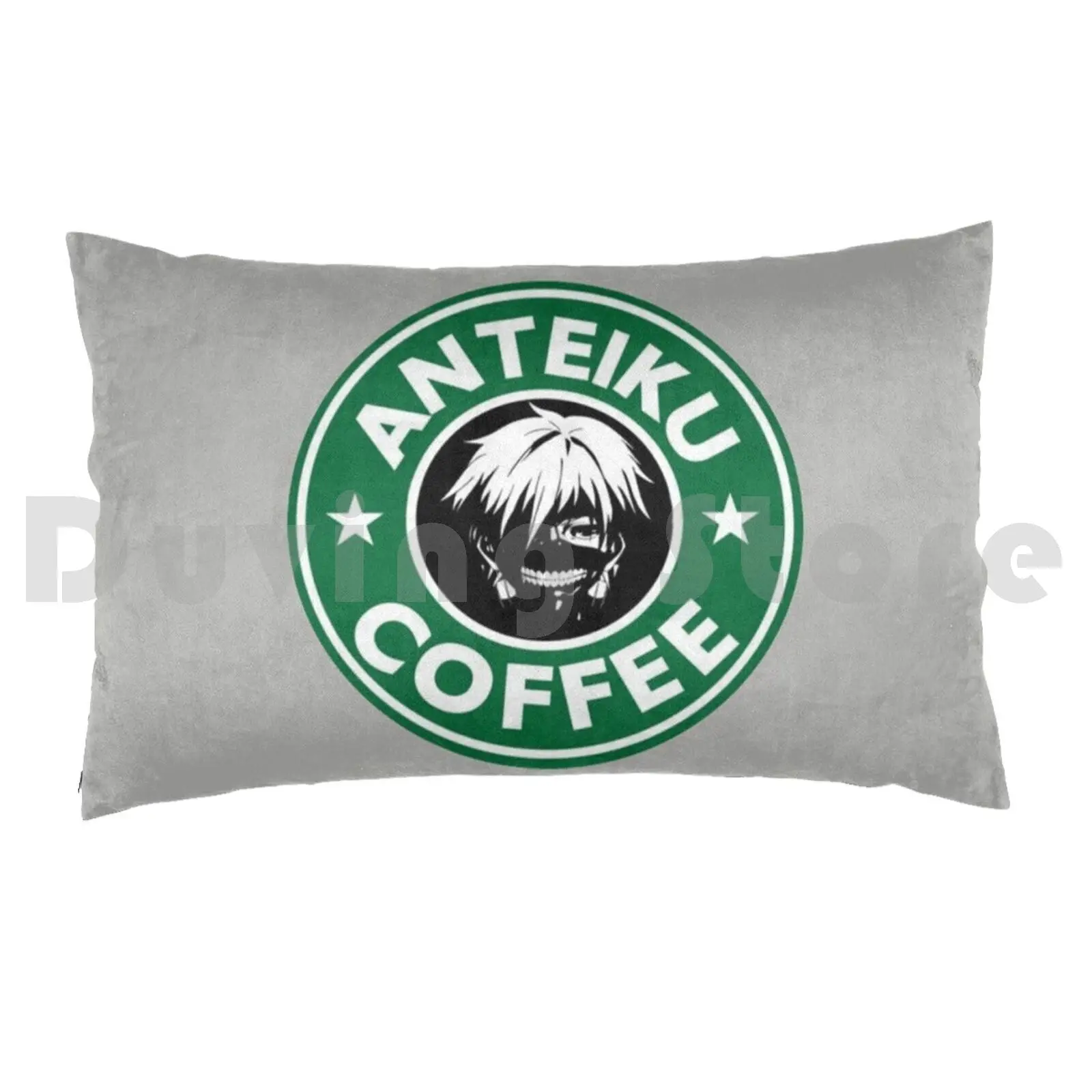 Anteiku Coffee Pillow Case Printed 35x50 Kaneki Ken Touka Anime Manga Anteiku Aogiri Re Unravel