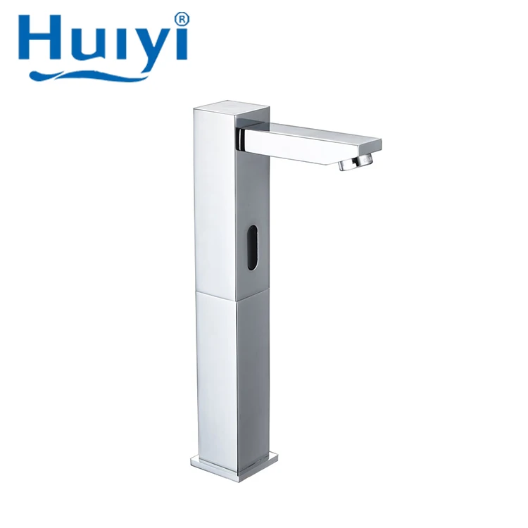 Non-contact Square Shape Water Tap Touchless Automatic Sensor Faucet HY-159 D/AD