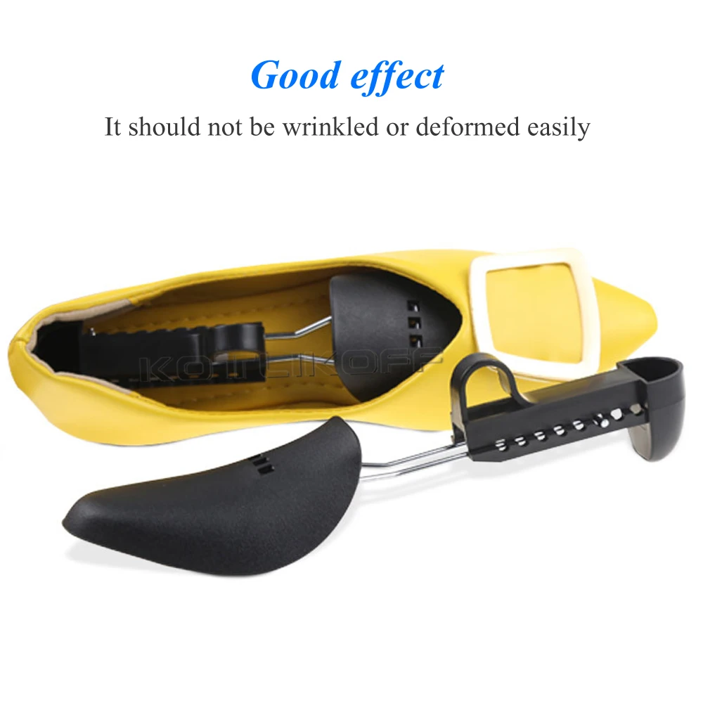 Picture 4: KOTLIKOFF Adjustable Plastic Boots Shoe Stretcher Household Durable Solid Black Shoe Tree Expander Extender Shoes Support Keeper