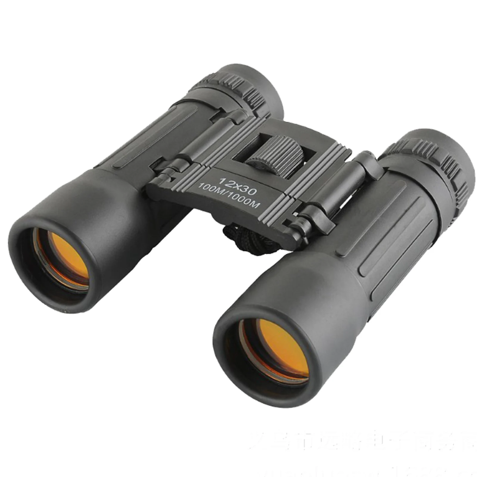 12X30 Mini Binoculars  Watching Filed Glasses Binoculars Optical Red Film Mini Binoculars For Hunting Camping Hiking