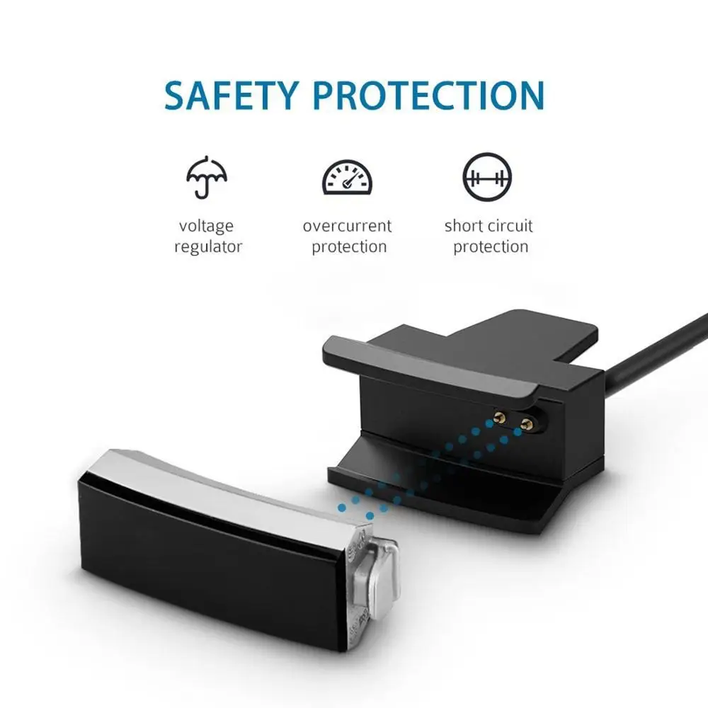 Untuk Fitbit Alta Watch USB Charger Klip Kabel, Panjang: 30Cm Watch Pengisian Kabel