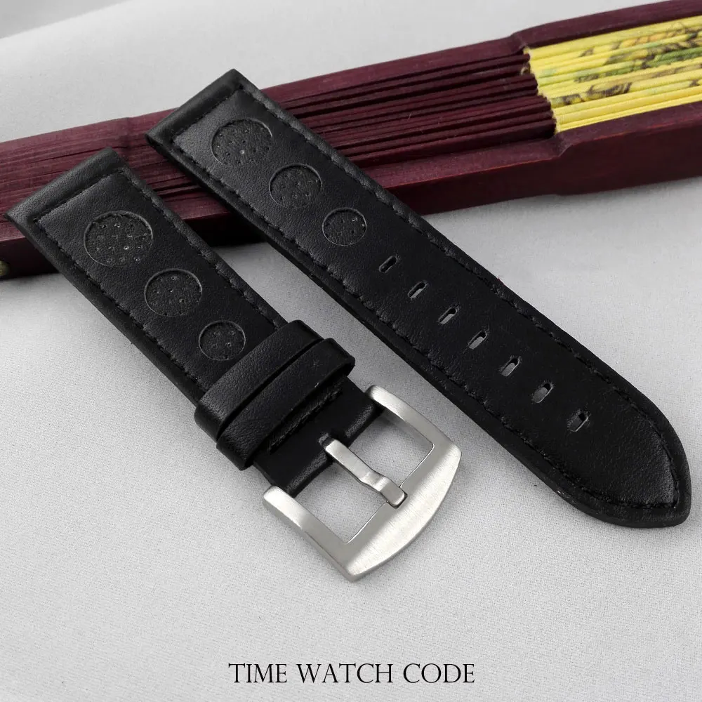 

23mm width watch band wristwatch strap spare parts leather strap