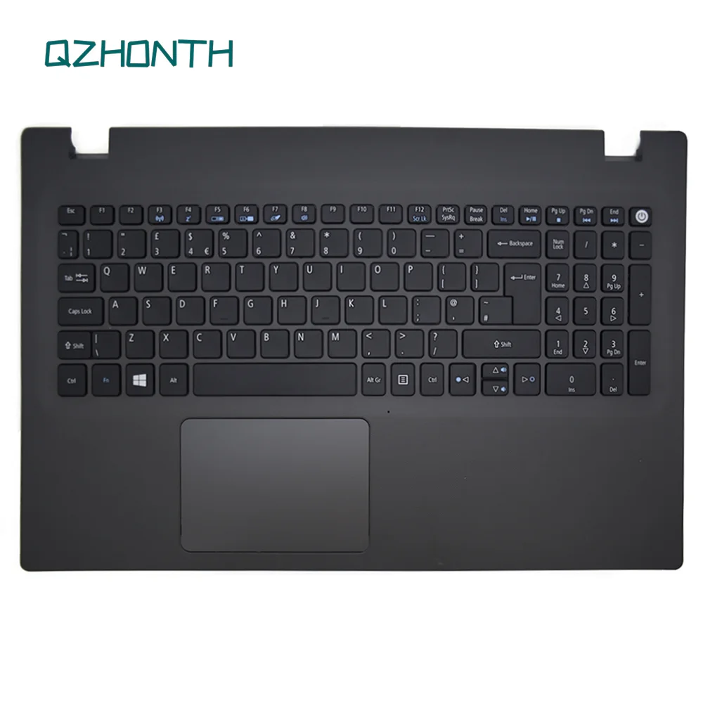 palmrest top case com teclado touchpad cor cinza apto para acer n15q1 e5573 novo 01