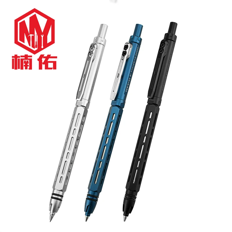 

1PC Silver Black Blue Aluminum Alloy Mechanical Pencil Mechanical Pencil Exam Drawing 0.5MM 0.7MM Pencil Refill