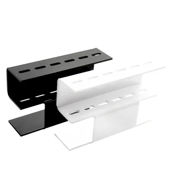 Akrilik Kirpik Cımbız Depolama Tutucu Standı 6 Delik Uygun Cımbız stand rafı Tutun Kirpik Uzatma Kadın Makyaj Araçları