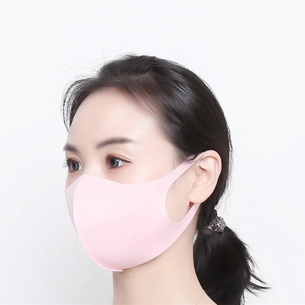 3pcs Sponge Unisex Smoke Mask Reusable Adult Women Men Mouth Face Mask Male Female Allergy Pollution proof Filter Mask Travel