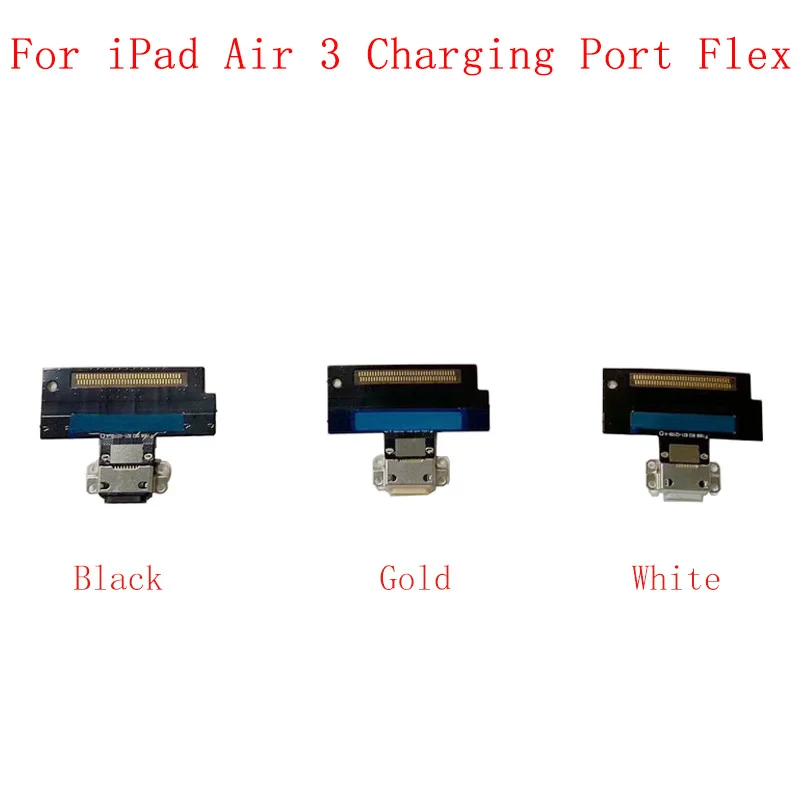 USB Charging Connector Port Flex For iPad Air 3 2019 Charger Dock Connector Port Flex Replacement Parts