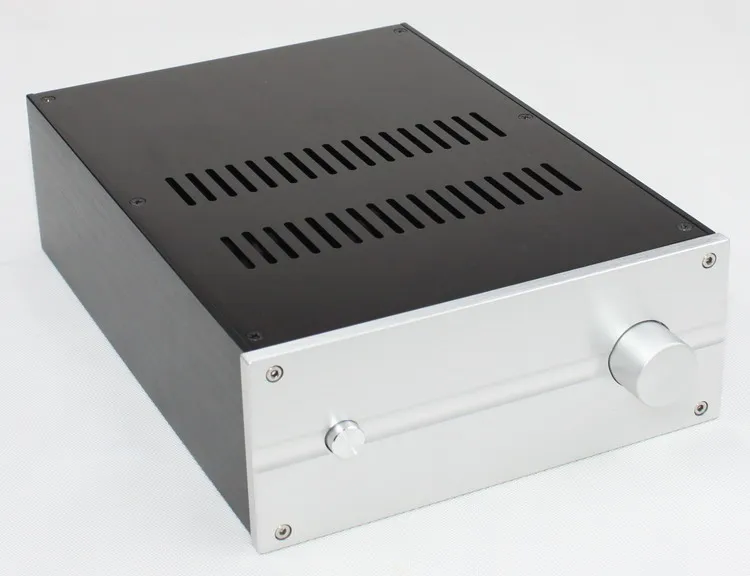 W222 H92 D310 Power Switch DIY Amplifier Chassis Anodizing Aluminum Audio Player Hifi Hi End Shell Preamp Enclosure DAC Case