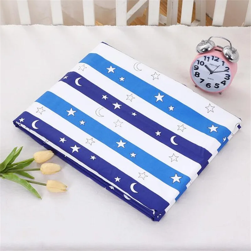 Reusable Cloth Diaper Baby Changing Pad Newborn Cotton Waterproof Washable Changing Pats Floor Play Mat Mattress Cover Sheet