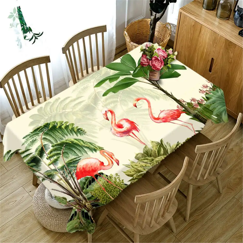 Branch Begonia Tablecloth Table Cover Rectangle Wedding Party Banquet