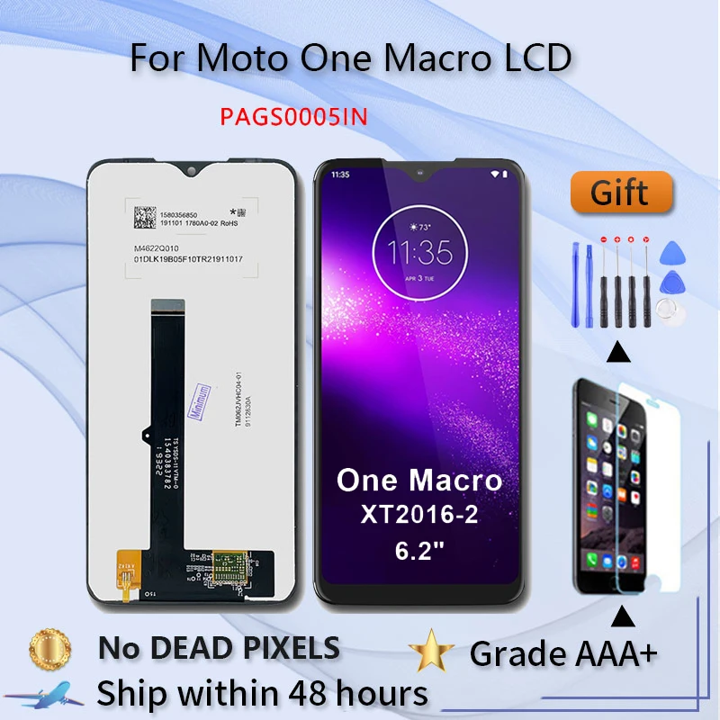 Revisión y Evaluación del Módulo de Pantalla LCD para Motorola Moto One Macro PAGS0005IN (M4FC9)