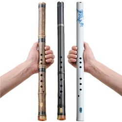 High Quality Chinese Flute Xiao With Blower Mouthpiece Suitable For Beginners Purple Bamboo Vertical Dizi Xiao Send Tassel