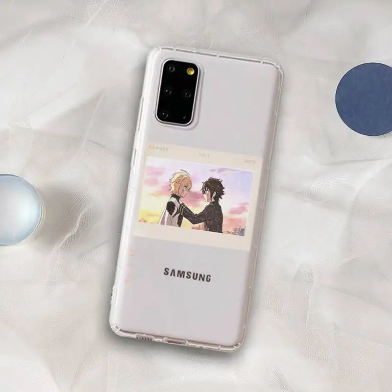 Anime Seraph of the end Mikaela Hyakuya Phone Case For Samsung A 51 30s 71 21s 70 10 31 30 52 12 40 S20 21 plus lite UlTRA