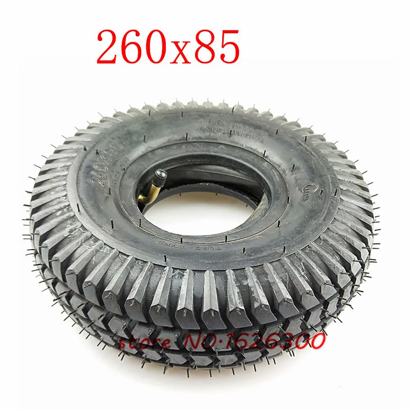 260x85 Tire and Inner Tube 3.00-4 (10\