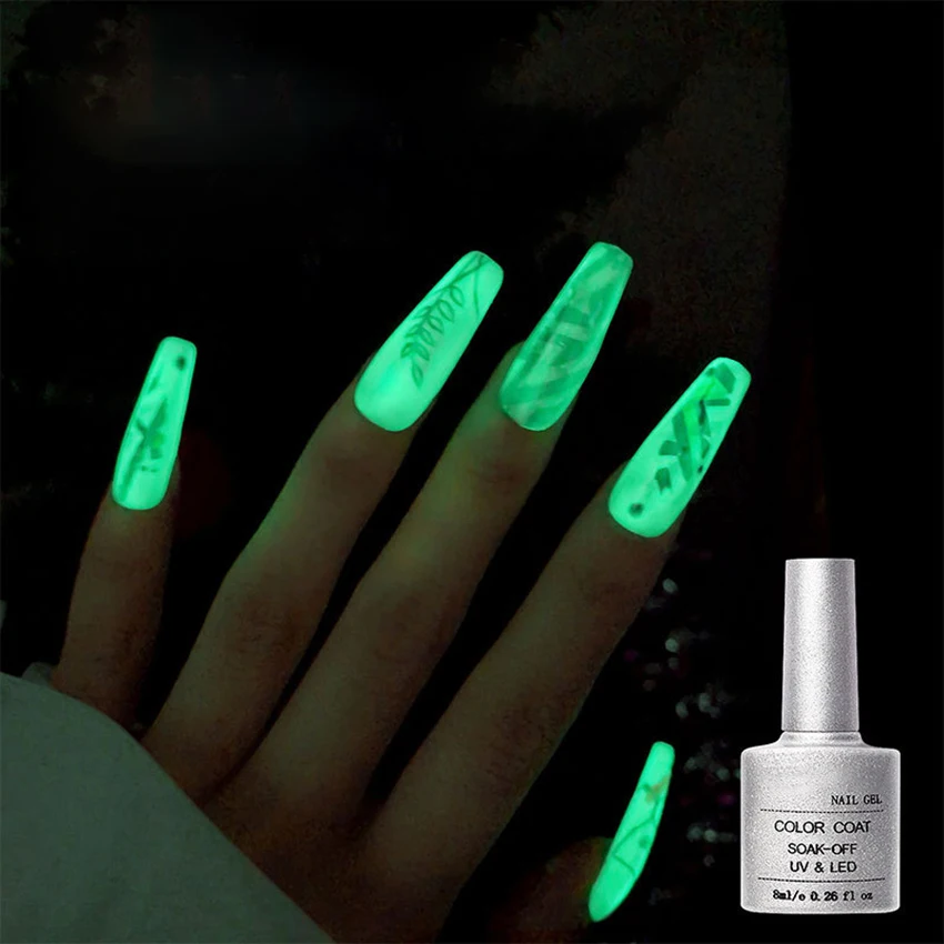 Luminous Seal LED Semi Permanant UV Gel Nail Polish Top Coat Nailart Manicure Functional Adhesive Wash Free Removable Primer