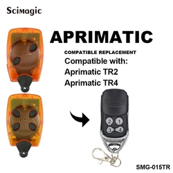 Aprimatic TR2 TR4 Garage Door Remote Control Gate Door Opener 433MHz Keychain