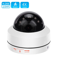ANBIUX 1080P PTZ Speed Dome IP Camera 5MP Full HD 4X Zoom P2P IR Night Vision Waterproof P2P 2MP Outdoor Dome POE PTZ IP Camera