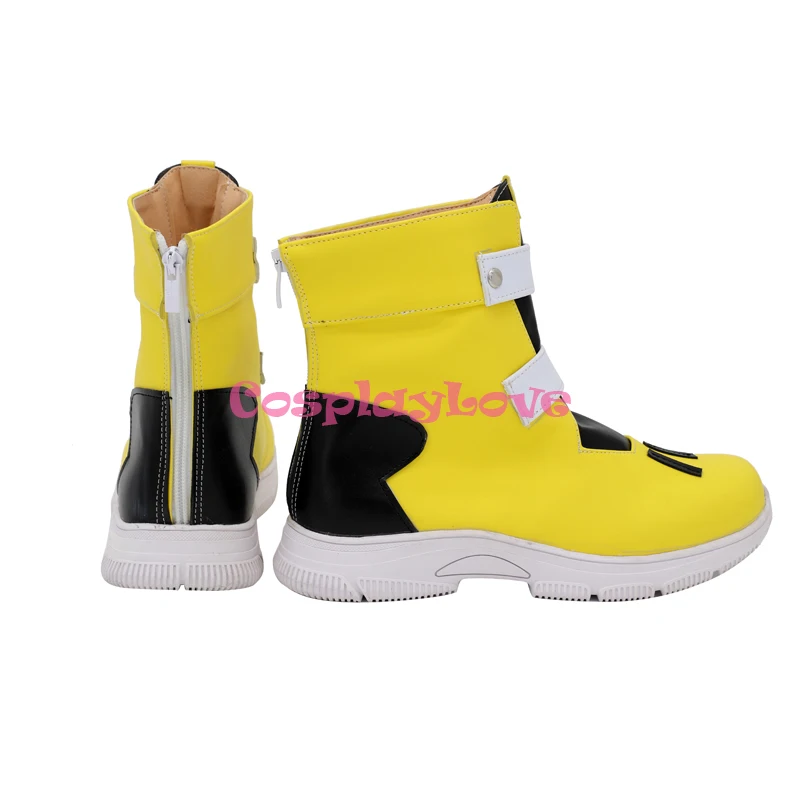 앙상블 별 Crazy Oukawa Kohaku Himeru Amagi Rinne Shiina Niki 코스프레 신발 롱 부츠 가죽 크리스마스 선물 맞춤 제작