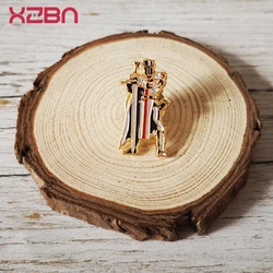 Masonic Lapel Pins Badge Mason Freemason Freemaonary Knight Knightship Banquet Brooches Gold Plated Exquisite Souvenirs Gifts