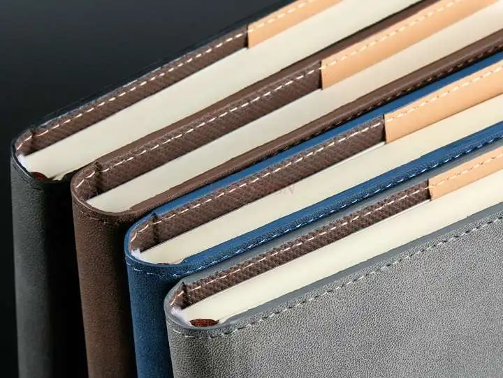 Business Notebook Notepad A5 Boek Vergadering Opnemen Retro Dagboek Notebook