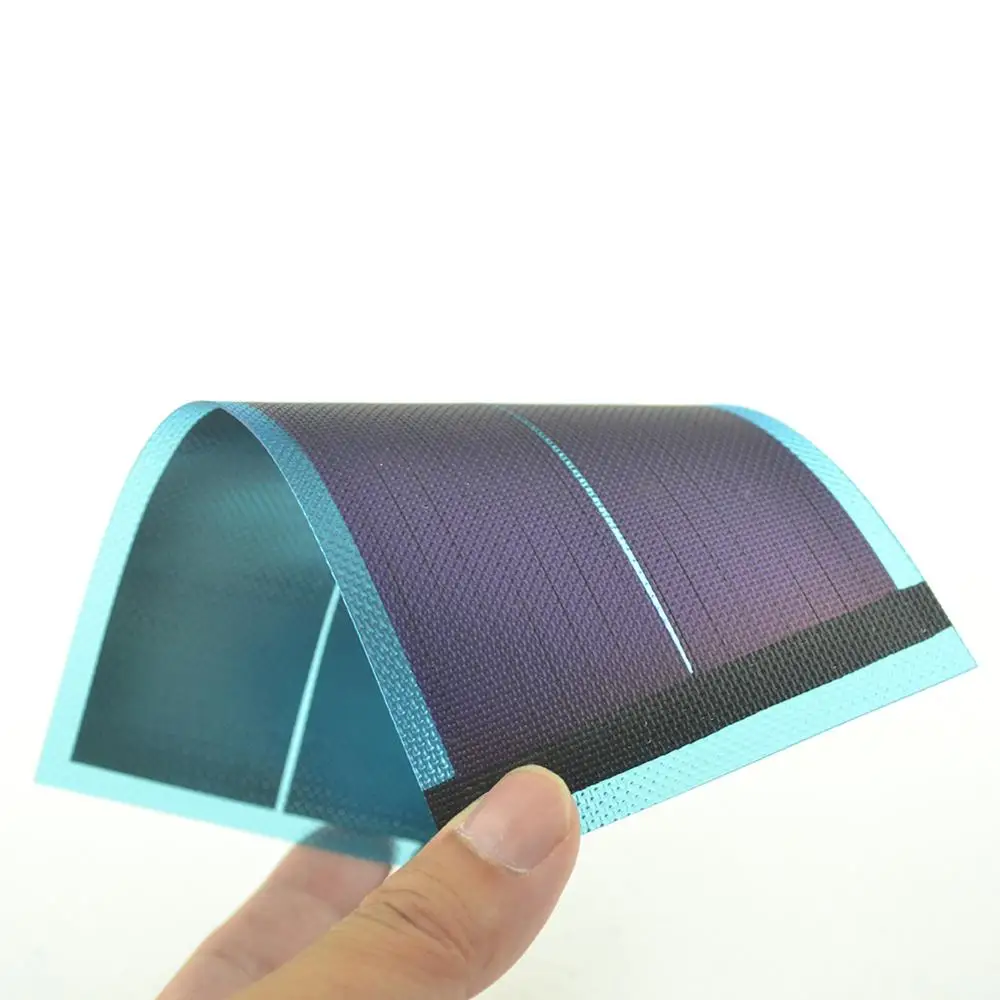 

small flexible solar panels 1W 3V 370MA panel rechargeable battery for moble flex thin solar power system battery for home loT