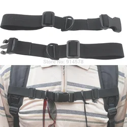 1--3Pcs Outdoor Non-slip Chest Strap Backpack To Relieve Burden Strap  Bag Chest Buckle  Whistle Self-help Fixed Chest Strap