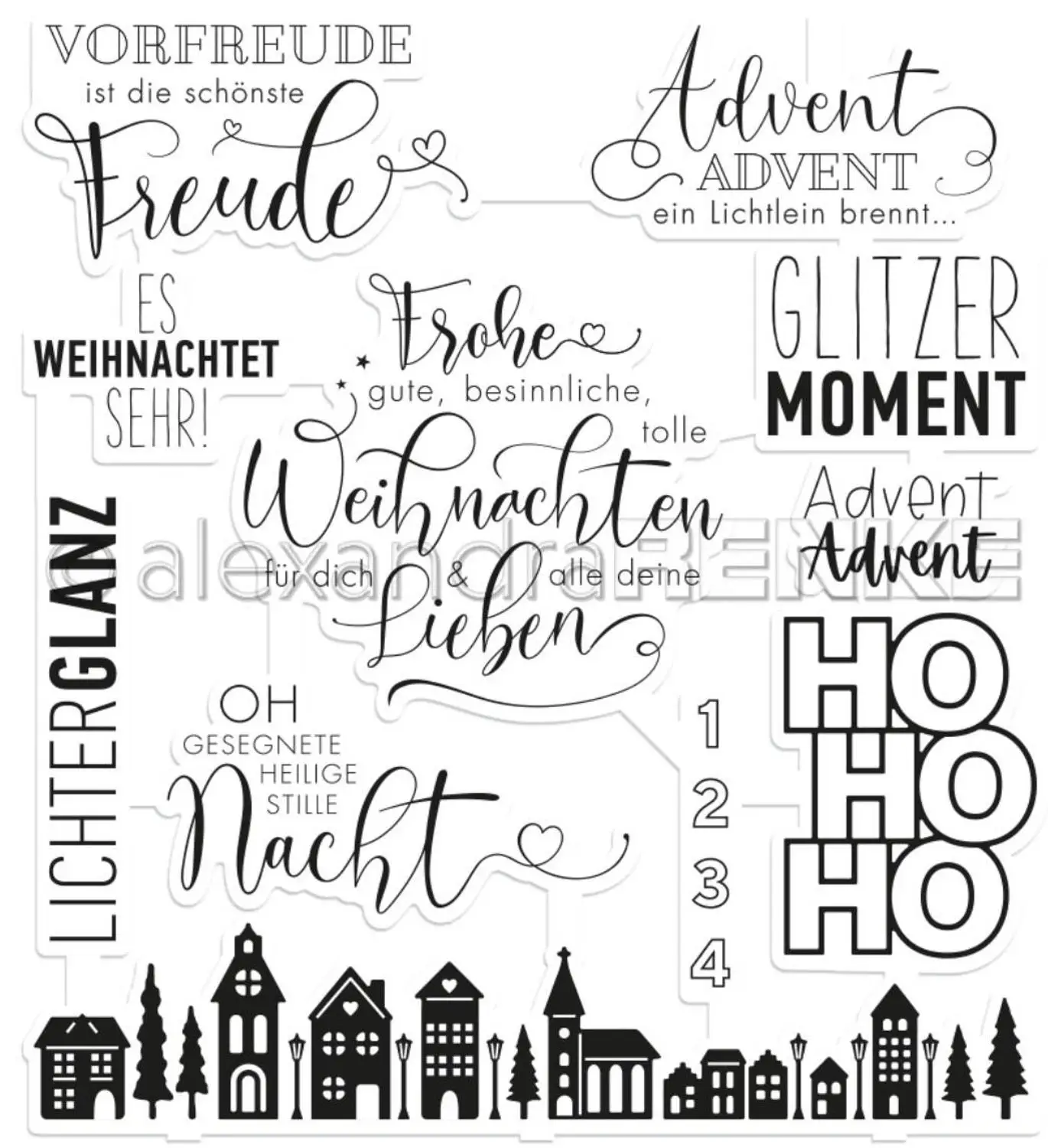 

Немецкий прозрачный силиконовый штамп печать Сделай Сам Скрапбукинг Фотоальбом декоративный прозрачный штамп X0336