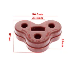 C2C32948 Rear Rubber Bracket For Jaguar XF X250 XJ X351 2008-2018  Exhaust pipe muffler fixed hanging glue