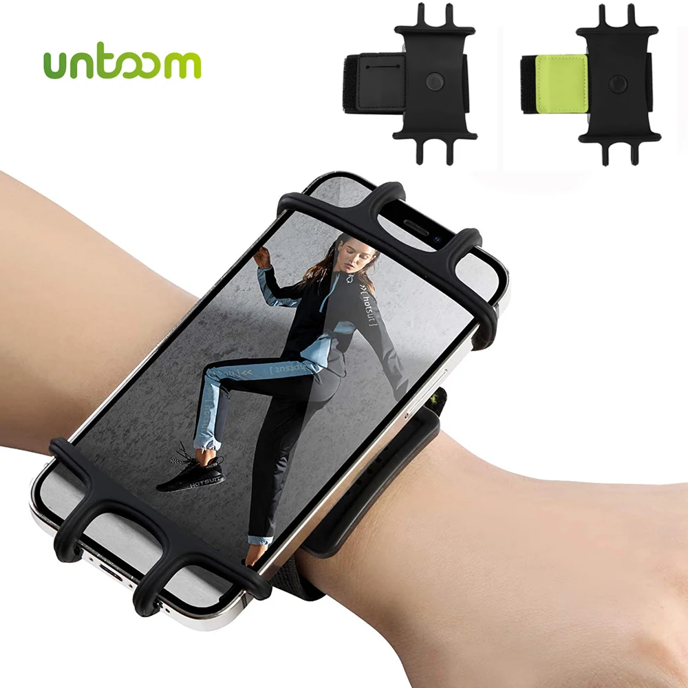 Untoom Universal Sports Running Armband for iPhone 12 11 Pro Max X Wristband Cell Phone Holder Arm Band Case for Xiaomi Samsung