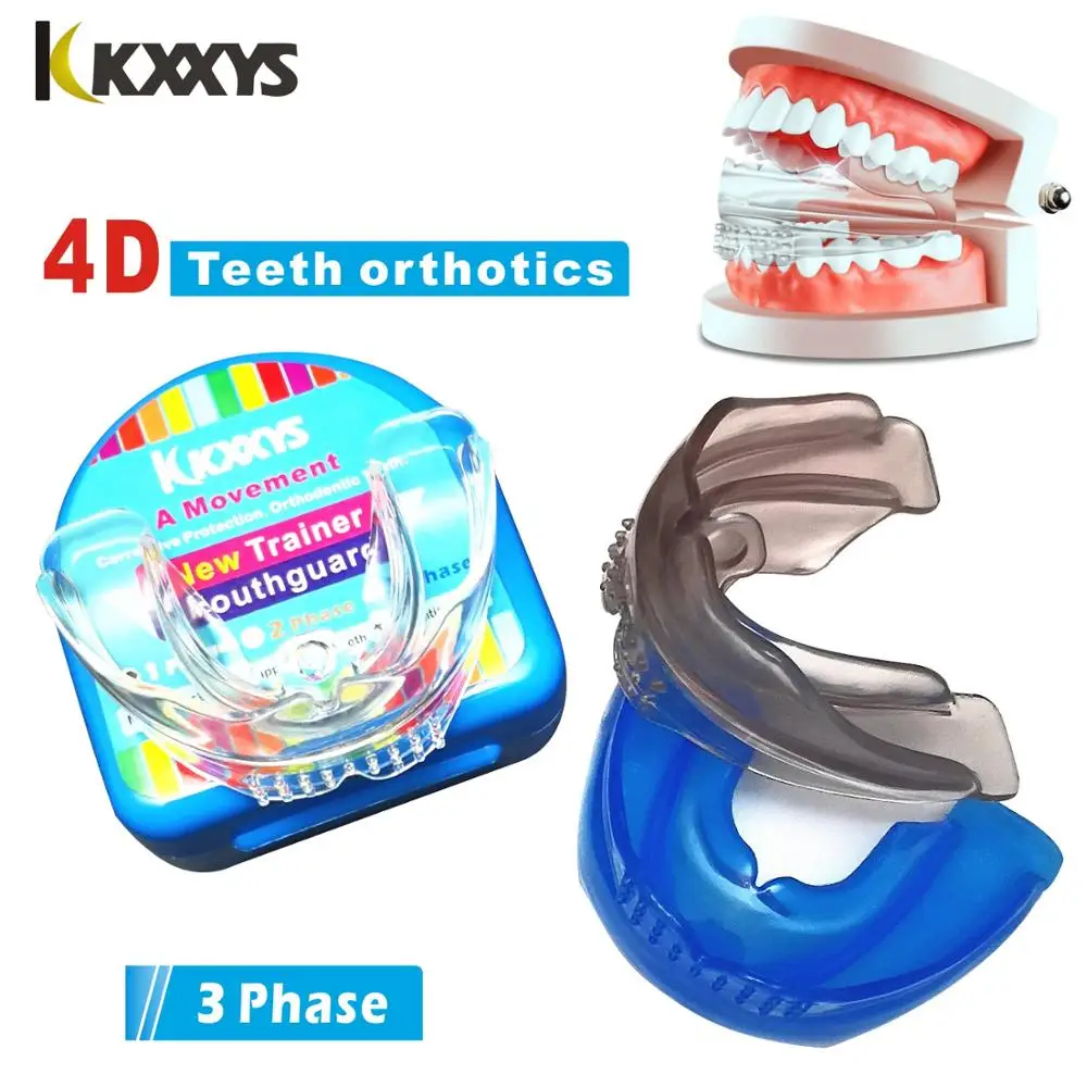 Invisible Orthodontic Braces Dental Mouthguard Straighten Teeth Tray Dental Orthotics Retainer Crowded Irregular Teeth Corrector