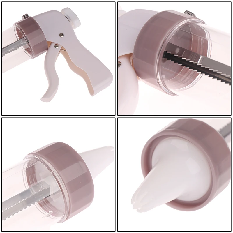 1 Bộ Siêu Bắn Bánh Cookie Press Súng Bộ Bánh Quy Máy Làm Máy Với 13 Bánh Quy Khuôn 6 Đóng Băng Đầu Nhựa Bánh Quy báo Chí Bánh Ngọt Dụng Cụ