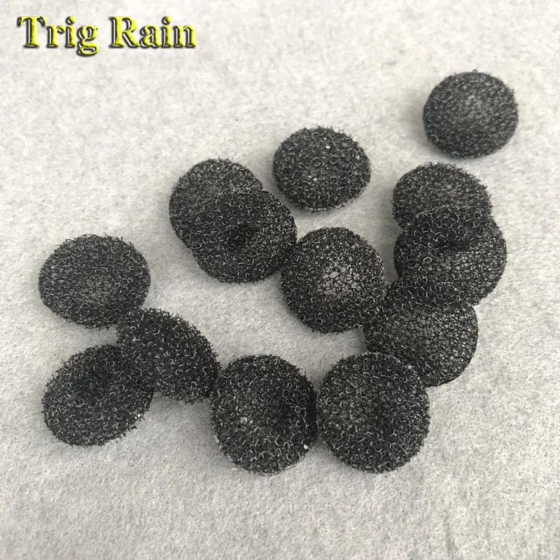 10pcs Filter Sponge Black Soft Foam Earbud Headphone Ear pads Replacement Sponge Covers Tips For Earphone MP3 MP4 Moblie Phone