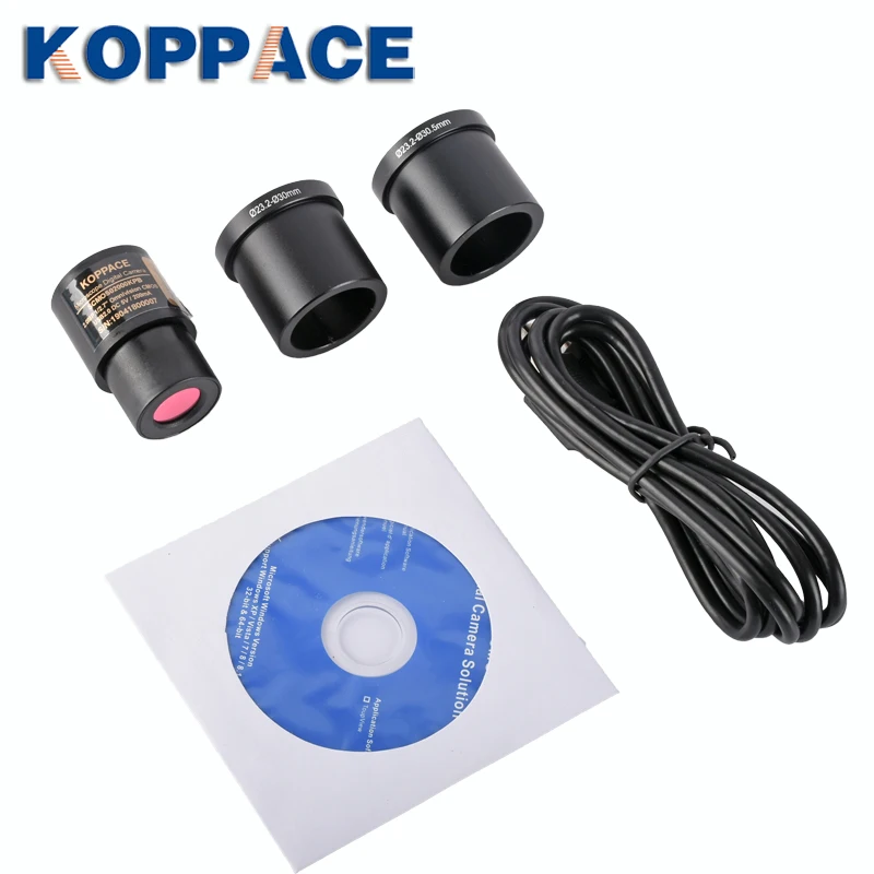 

KOPPCE 2 Million Pixel USB 2.0 Microscope Camera 23.2mm to 30mm/30.5mm Microscope Electronic Eyepiece