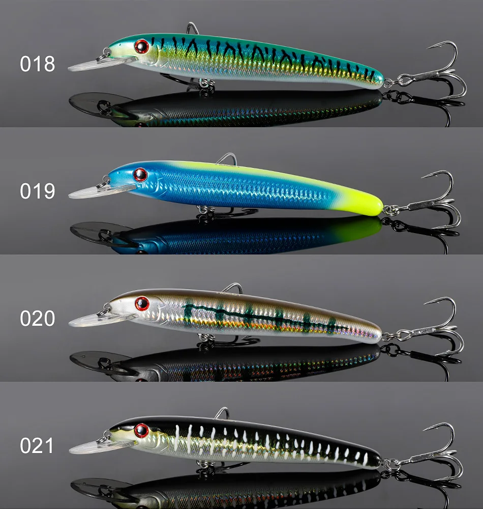 NOEBY Tieftauchender Trolling-Minnow-Köder 180mm 48g Big Game Boot Salzwasser Harter Köder Thunfisch-Angeln – Detail 12
