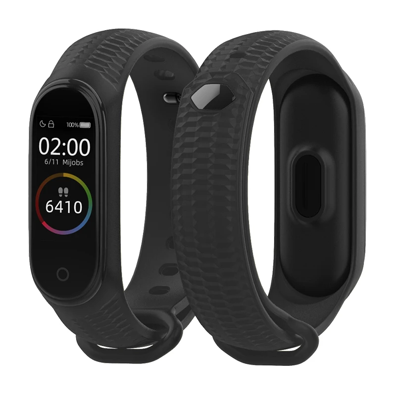Mi Band 7 6 5 4 3 Strap Mi Band 6 Silicone Correa Pulseira Pasek Opaska Do Miband 5 Bracelet for Xiaomi Smart Watch Wristband