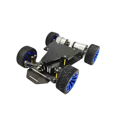 Intelligent Car Chassis Dual Motor Encoder Car Model Engineering Competition Car Model Is Similar To C Car Model Steering Wheel