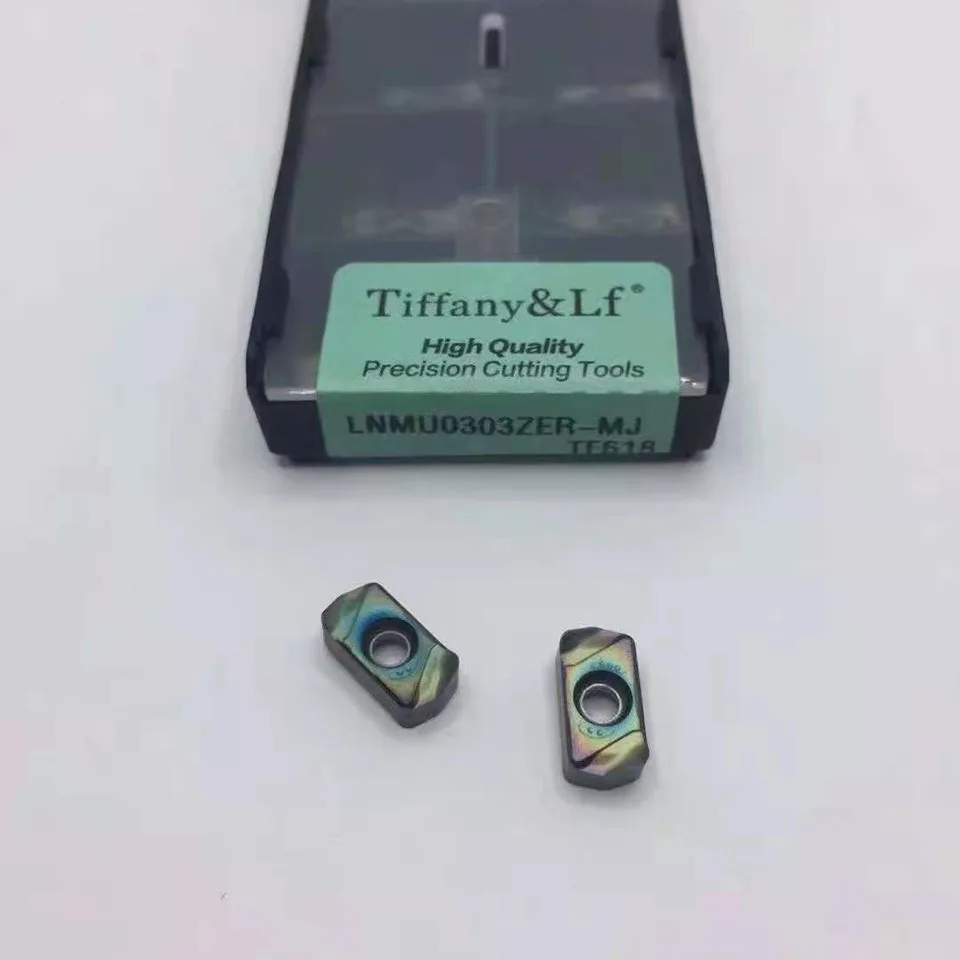 DESKAR 100% Original LNMU0303ZER-MJ TF618ดับเหล็กชิ้นส่วนเครื่องจักรกล CNC เครื่องกลึงเครื่องตัดเครื่องมืออะไหล่เครื่องมือใบมีด