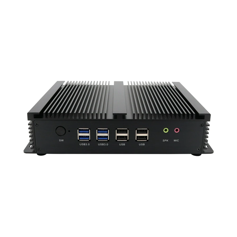 Imagem -02 - Eglobal Industrial Mini pc Intel Core i3 i5 4005u 4200u 4500u Rj45 Lan 2hdmi Linux Desktop Computador Rs232 Coms Usb Windows