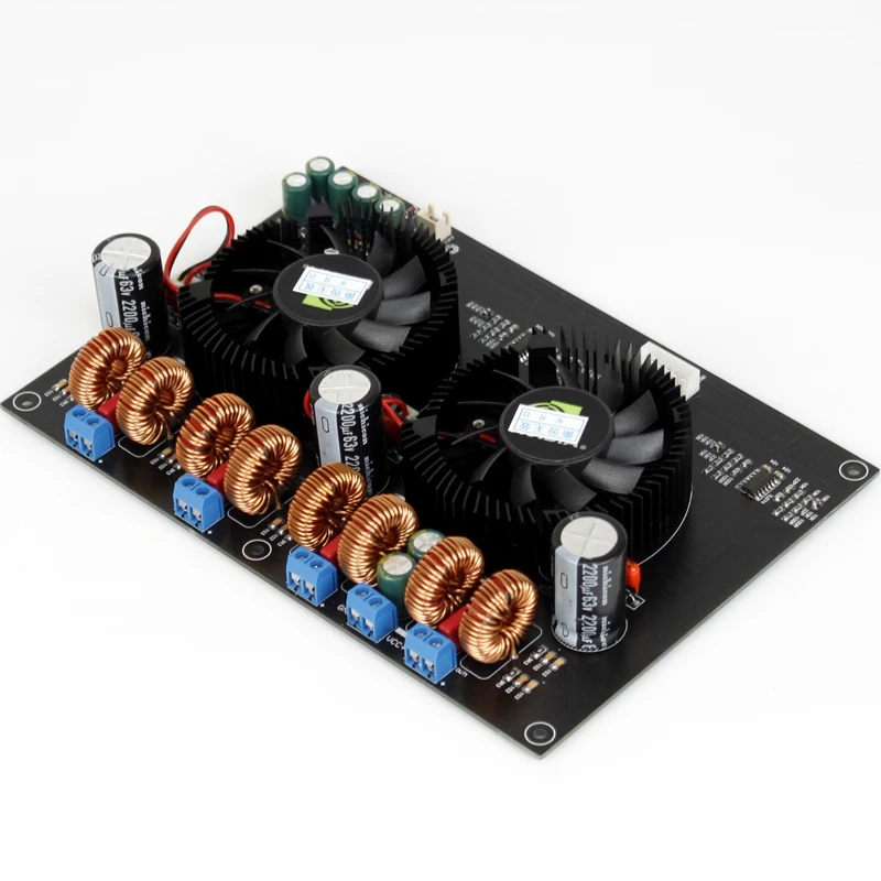 WEILIANG TPA3255 300W*4 Power Amplifier Board 4-Channels Class D Digital Audio Amplifier HD DC24-48V High-Quality 1PCS